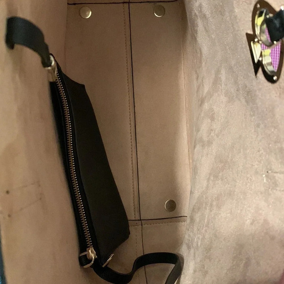 KATE SPADE Suzy Large North South Tote with Zipper Pouch in Black‎ - Picture 11 of 15
